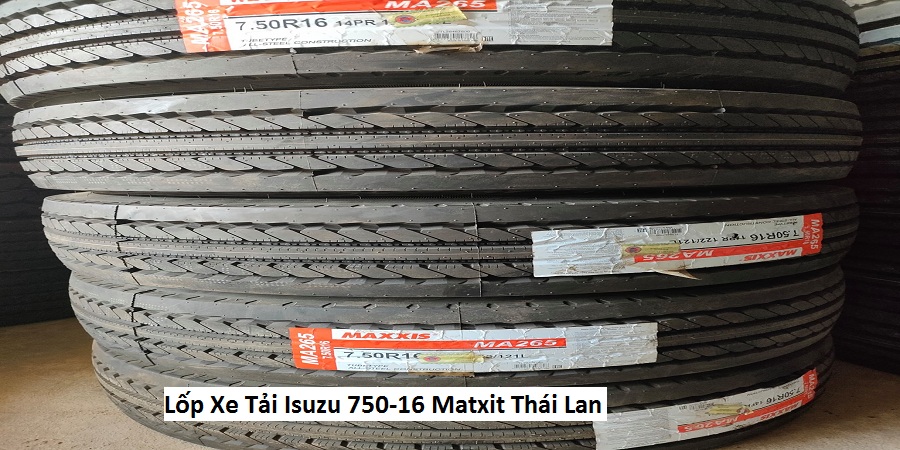 Lốp Xe Tải Isuzu 750-16 Matxit Thái Lan