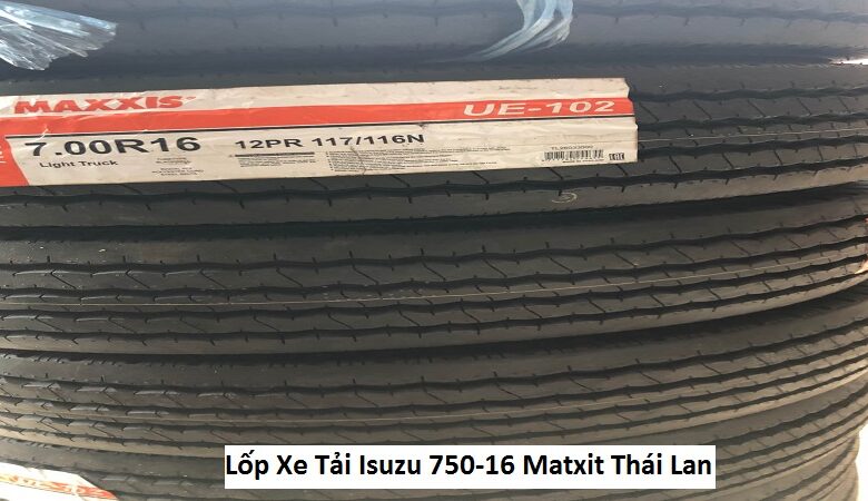 Lốp Xe Tải Isuzu 750-16 Matxit Thái Lan